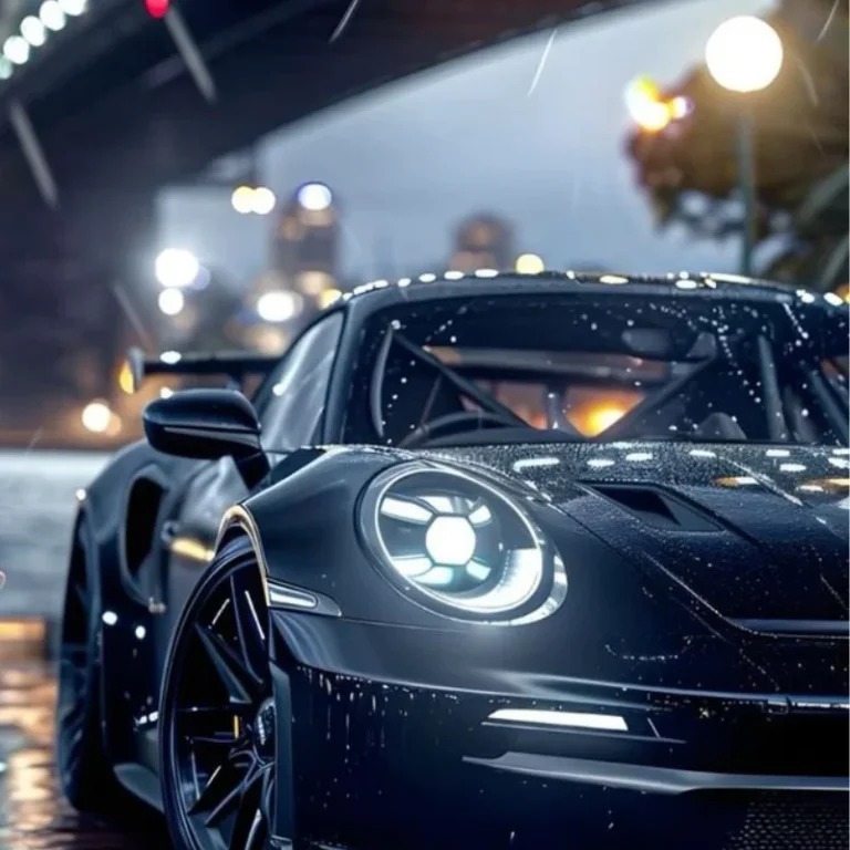 Shift Your Walls To High Gear Car (Metal Poster)