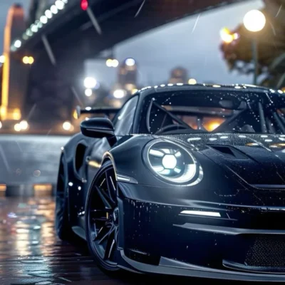 Shift Your Walls To High Gear Car (Metal Poster)