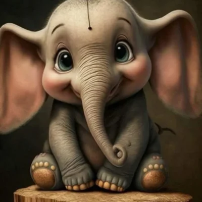 Adorn your space with the charm of our Baby Elephant Tapestry!