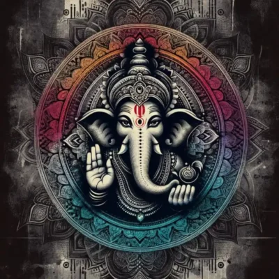 Elevate your space with a Ganesh Metal Poster – Divine & Stylish!