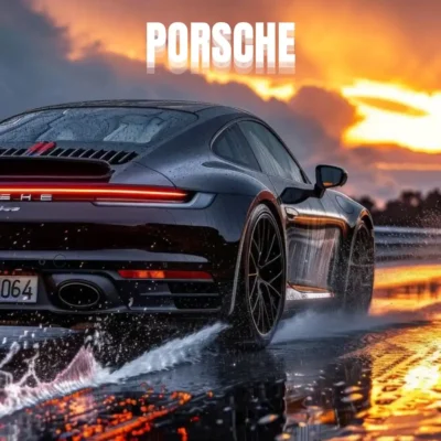 Porsche Power in Metal: Elevate Your Space!