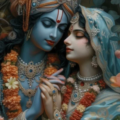 Elegant Krishna Metal Poster – Bring Divine Charm to Your Space!