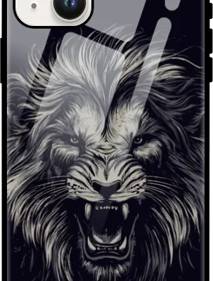 Roar with Confidence: iPhone 15 Lion Glass Case – Durable & Stylish Protection